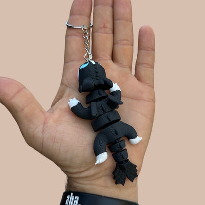 Mini Baby Black Dragon Keychain - RJM Customs