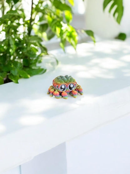 Jumping Spider  / 3d Printed Spider