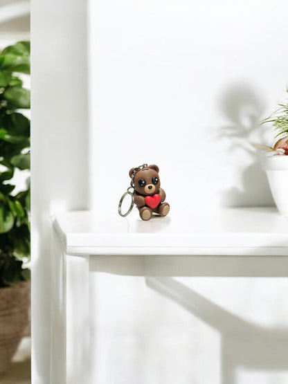 Mini Bear Keychain / 3D Printed Keychain