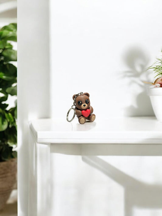 Mini Bear Keychain / 3D Printed Keychain
