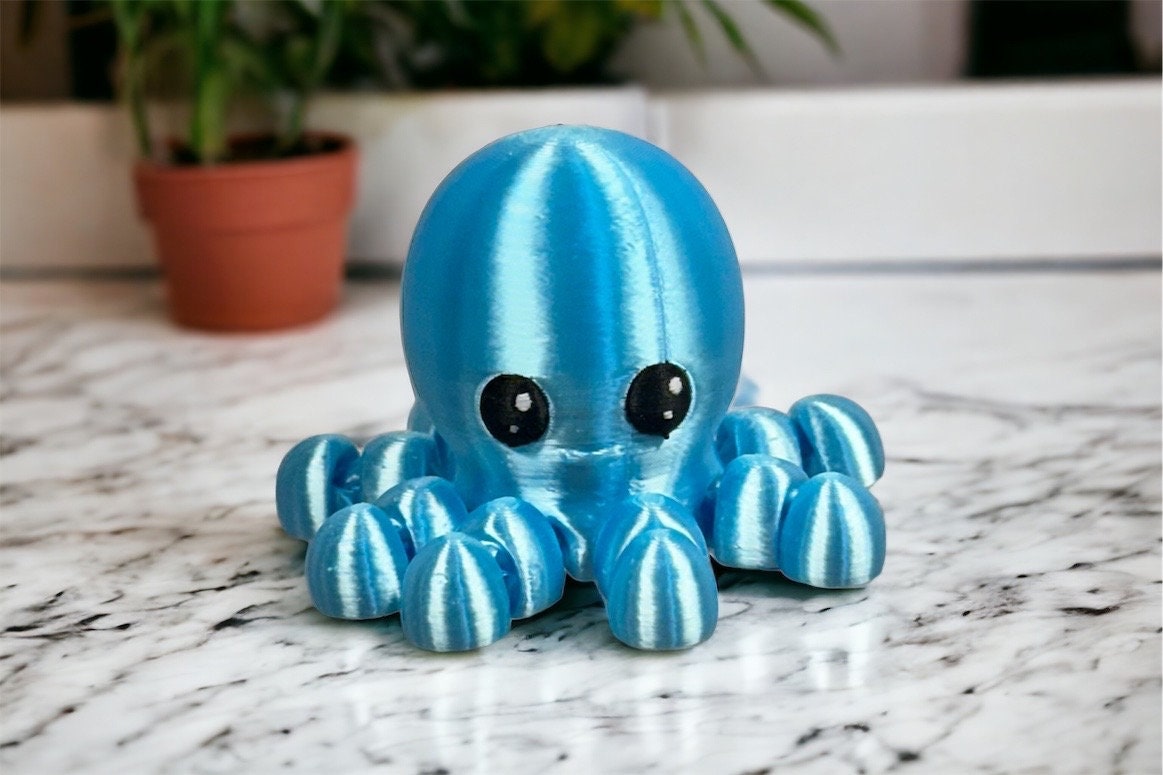 Mini Octopus Keychain