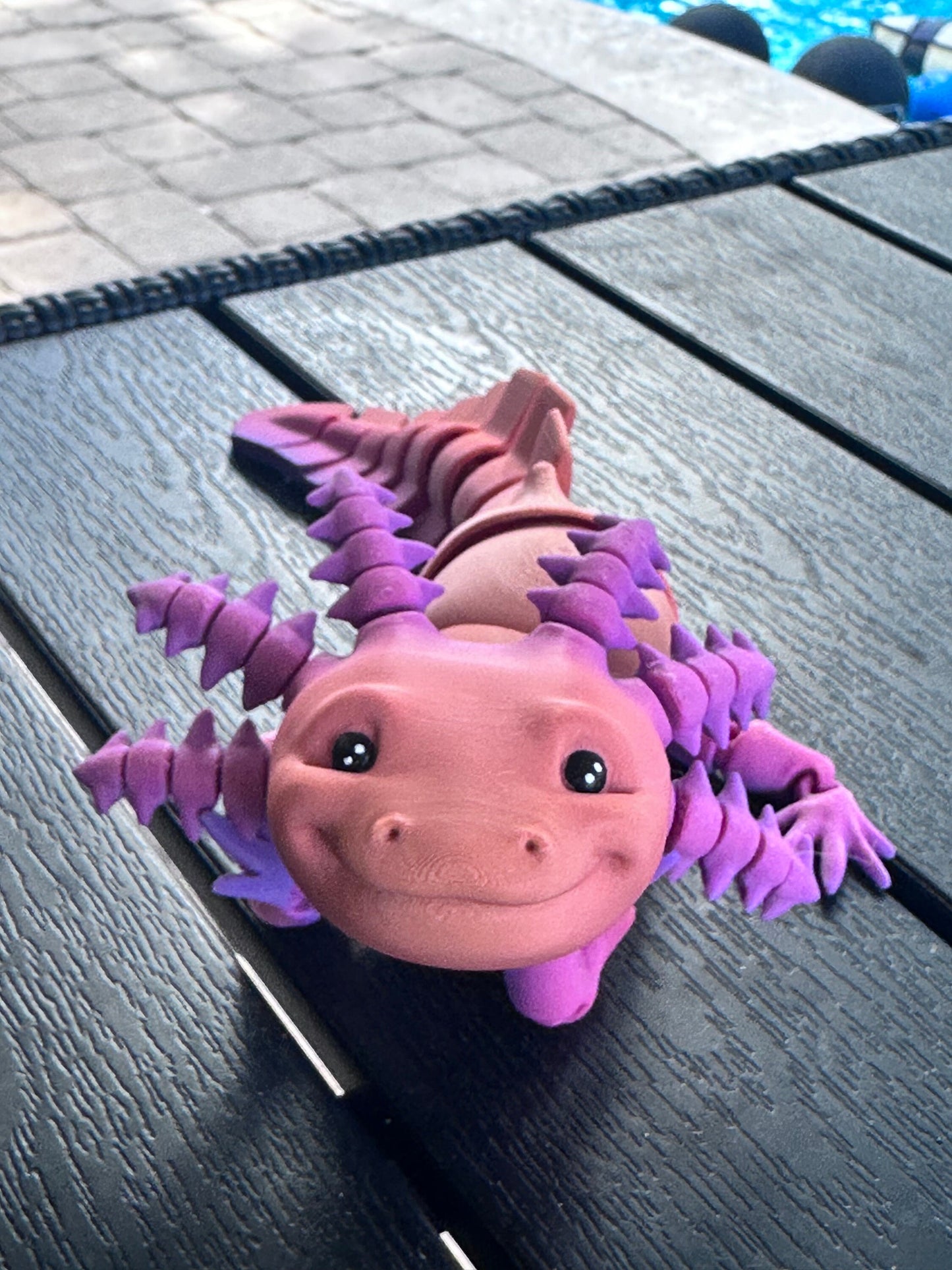 3D Printed Axolotl - RJM Customs