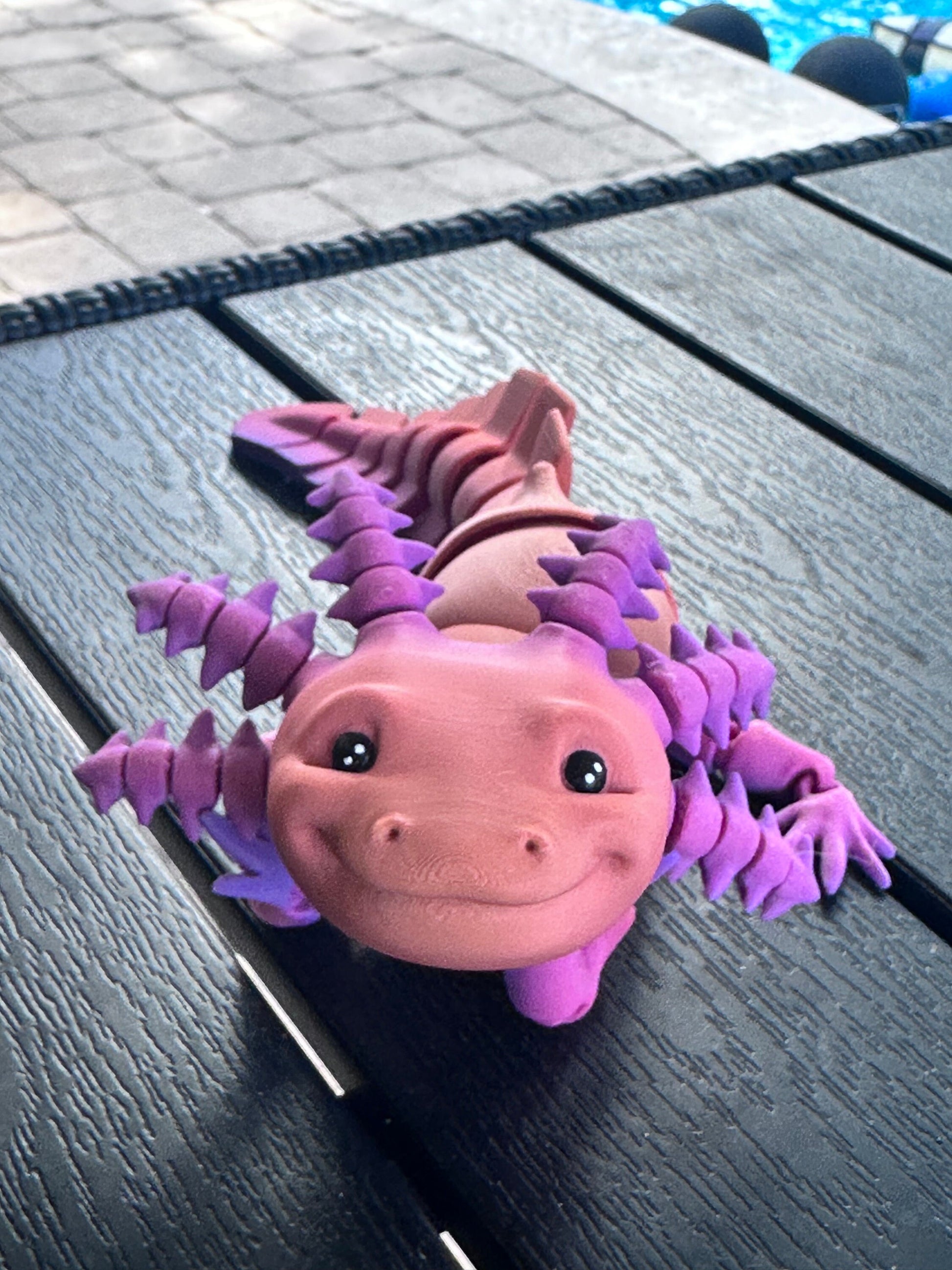 3D Printed Axolotl - RJM Customs