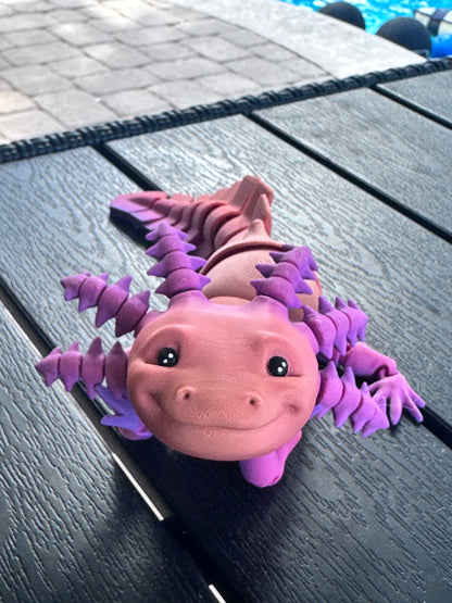 3D Printed Axolotl - RJM Customs