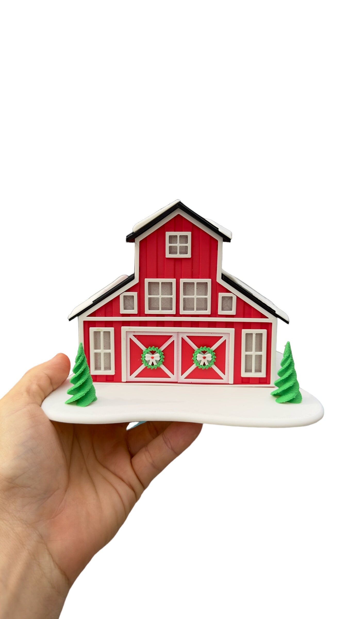 Christmas Village Barn