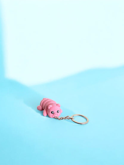 Mini Pig Keychain / 3d printed pig