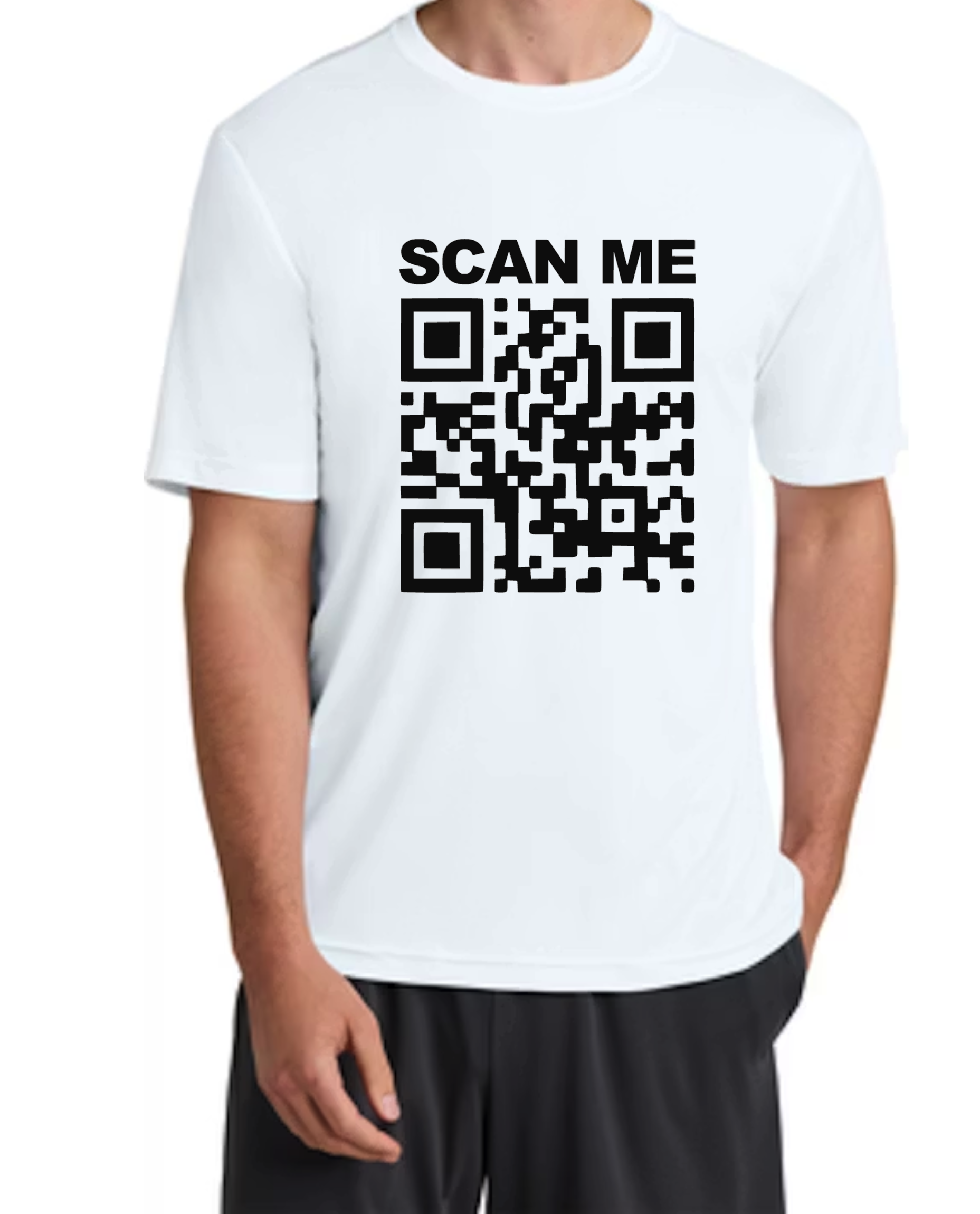 Beyond The Game More Stories - Scan Me Dry Fit Tee - RJM Customs