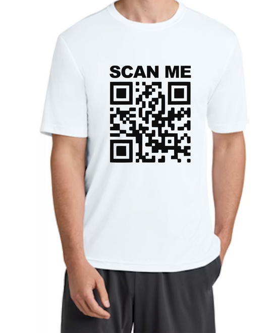 Beyond The Game More Stories - Scan Me Dry Fit Tee - RJM Customs