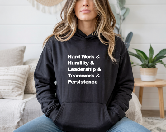 Beyond The Game More Stories - 5 Lessons Hoodie - RJM Customs