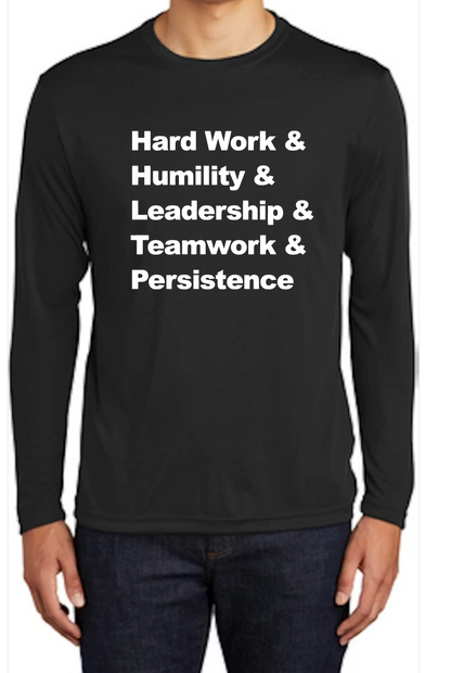 Beyond The Game More Stories - 5 Lessons Long Sleeve Performance Tee - RJM Customs