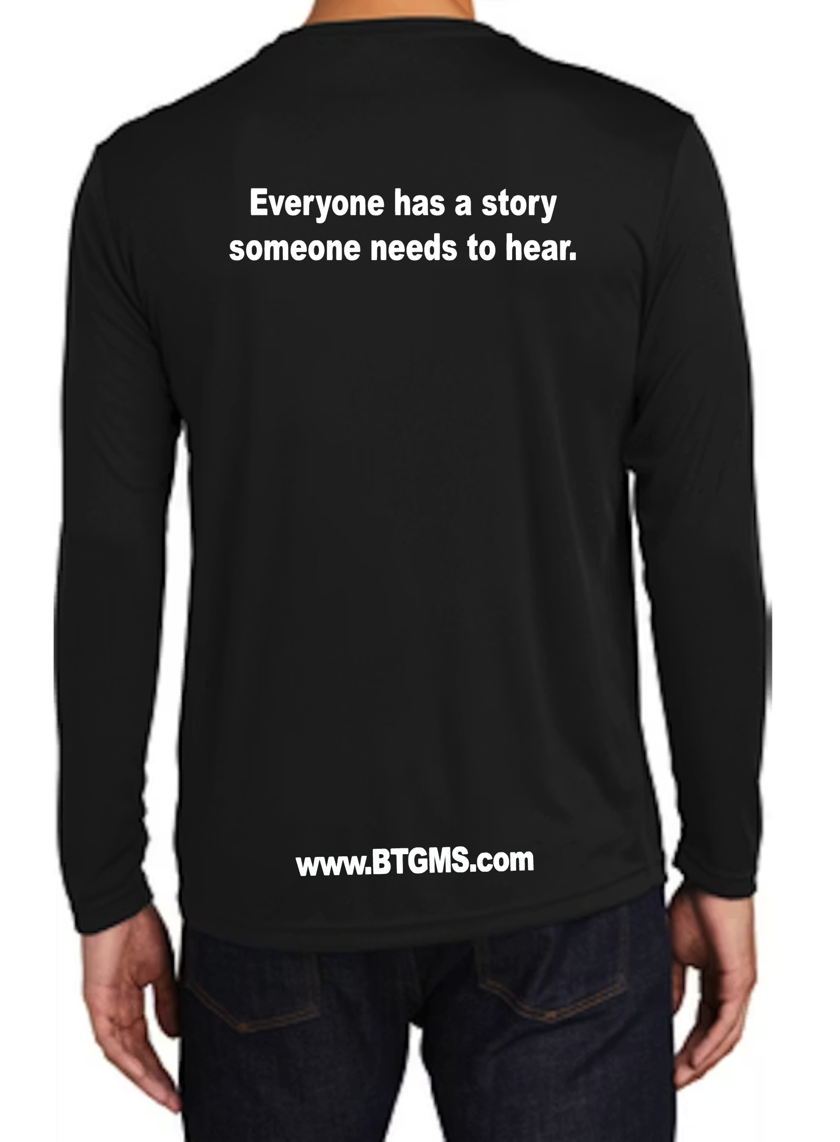 Beyond The Game More Stories - BTGMS Long Sleeve Performance Tee - RJM Customs