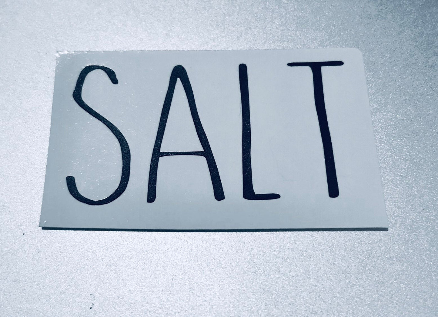 Rae Dunn Inspired Salt and Pepper Decals