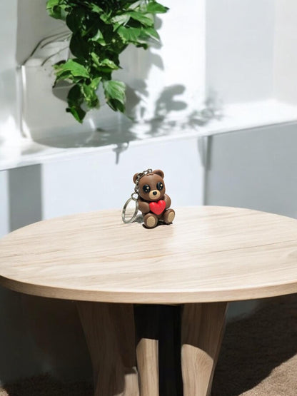 Mini Bear Keychain / 3D Printed Keychain