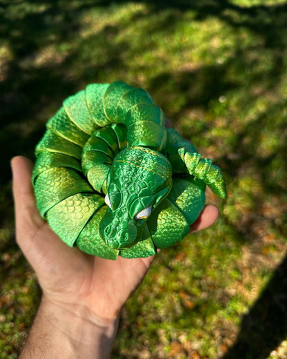 3D Printed Ball python