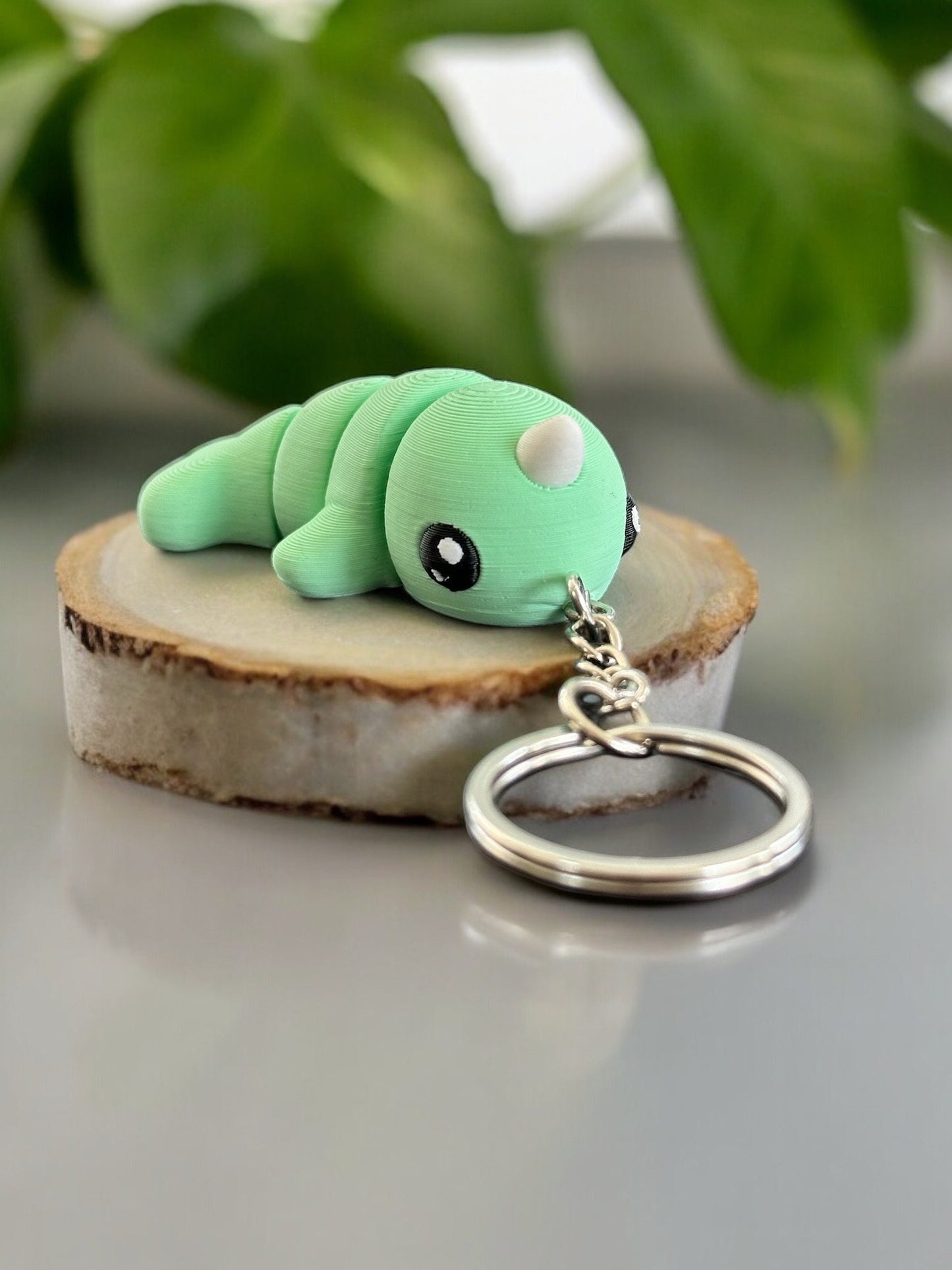 Mini Narwhal Keychain