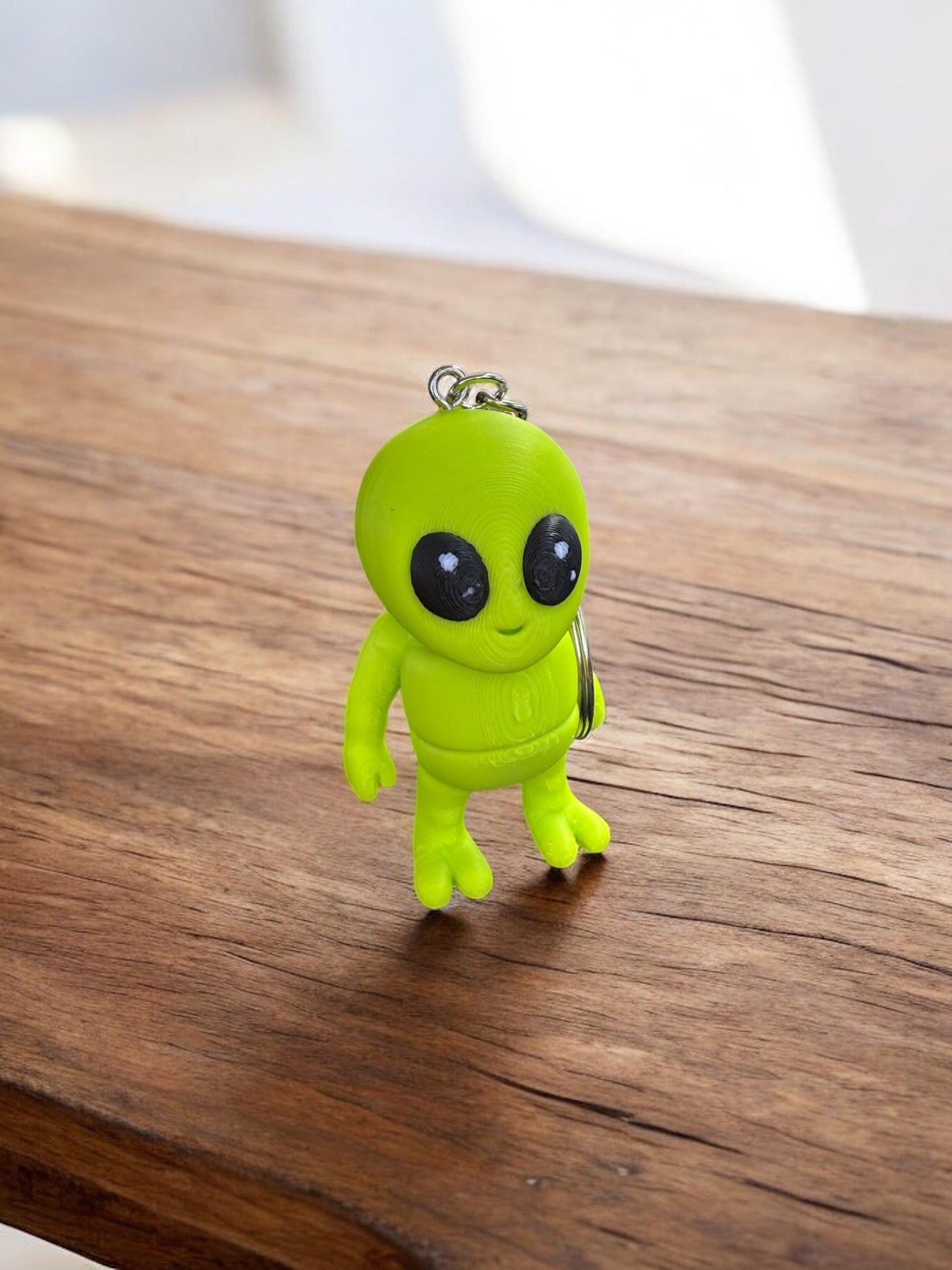 Alien Keychain / 3D Printed Alien - RJM Customs