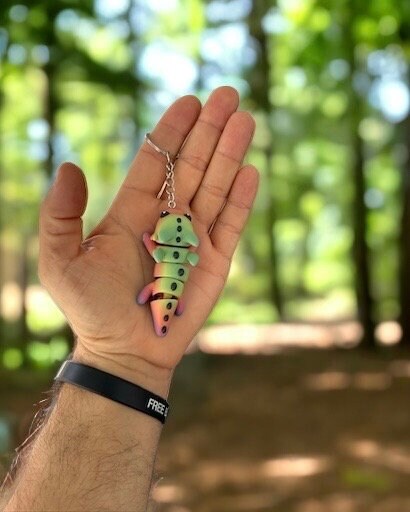 Mini Winged Dragon keychain - RJM Customs