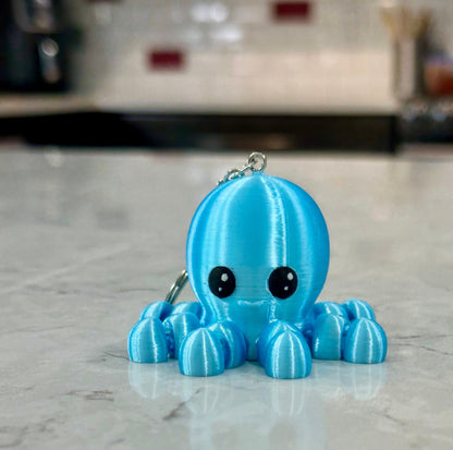 Mini Octopus Keychain