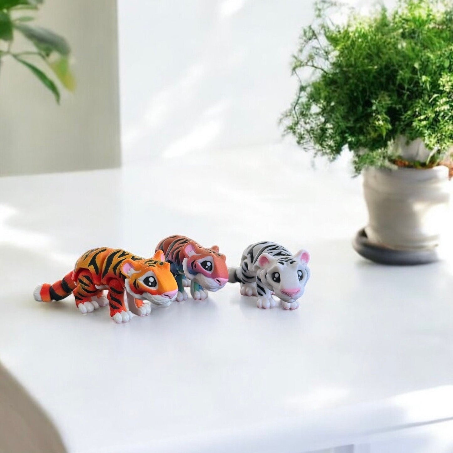 Mini Tiger Trio / 3D Printed Tiger - RJM Customs