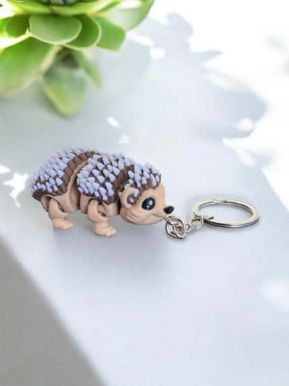 Mini Hedgehog Keychain