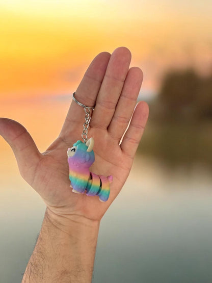 Llama Keychain / 3D Printed Keychain