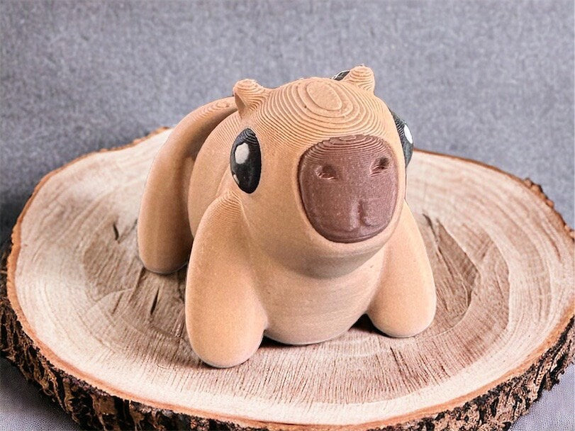 Mini Capybara Keychain