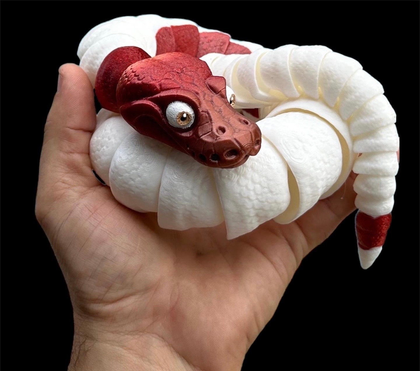 3D Printed Pied Ball python