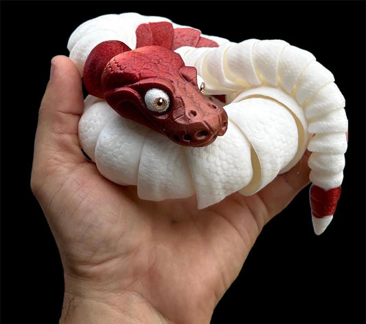3D Printed Pied Ball python