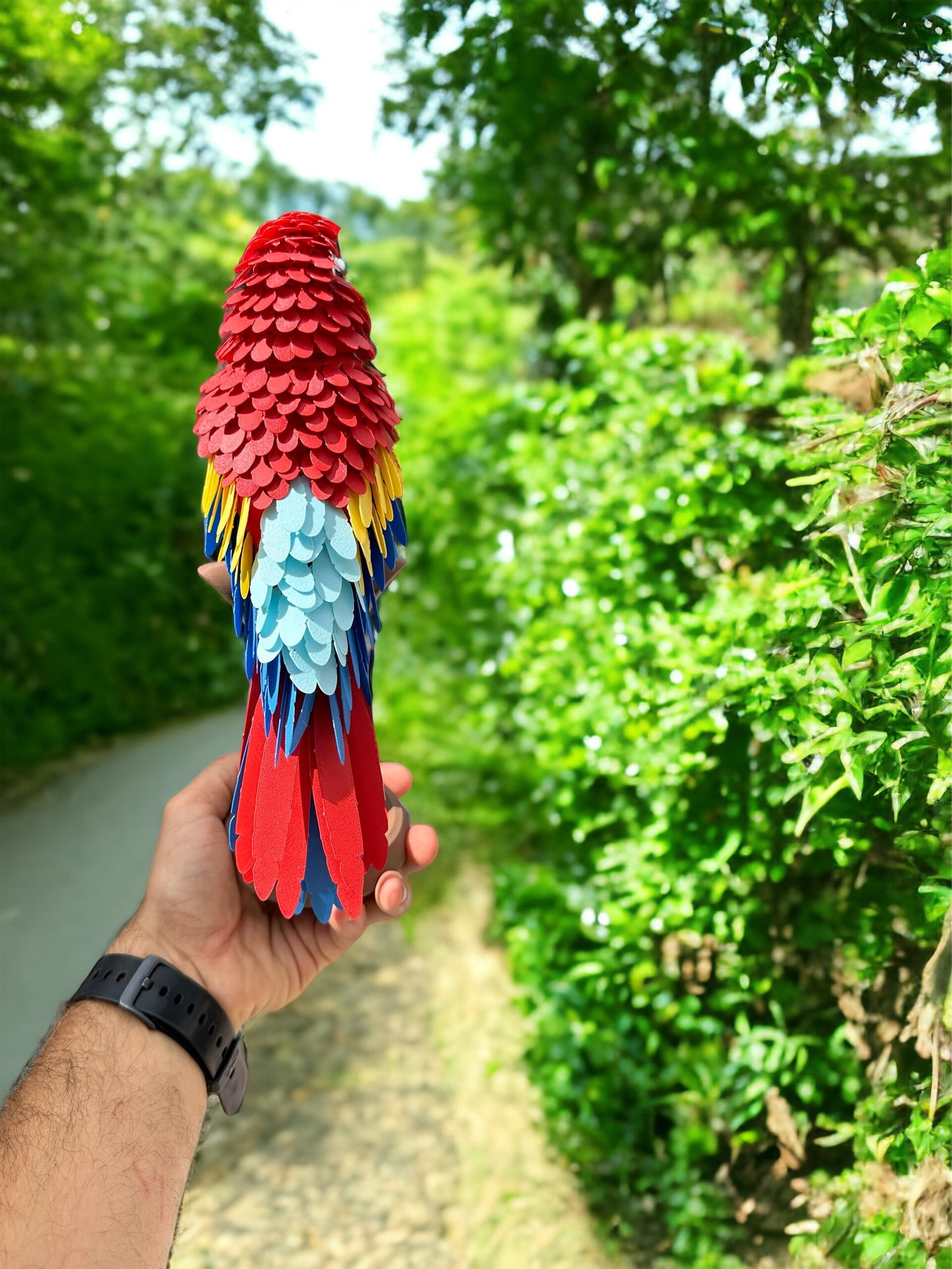 3D Printed Macaw - RJM Customs