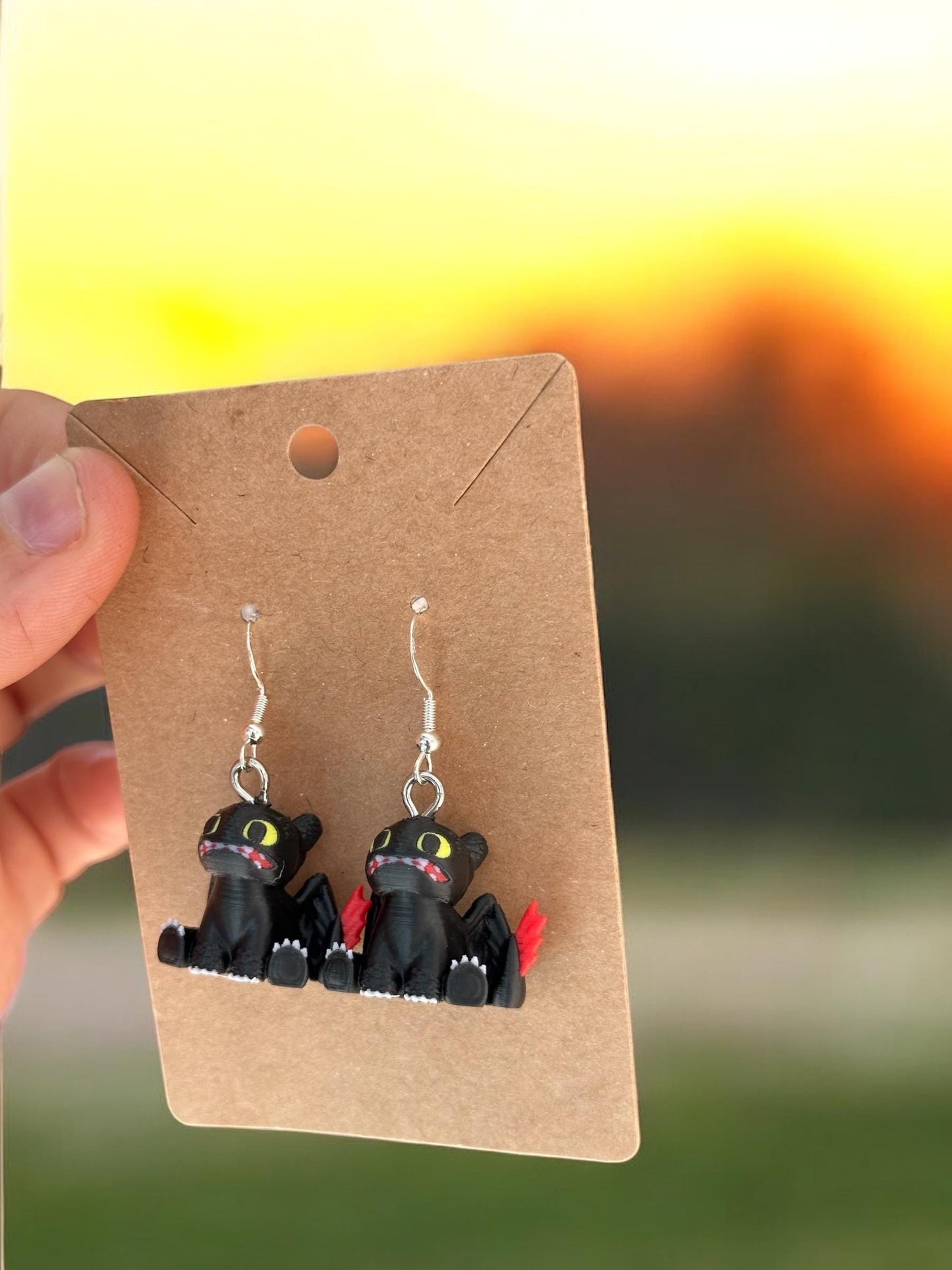 Dragon Earrings / How to Train Your Dragon Inspired Earrings