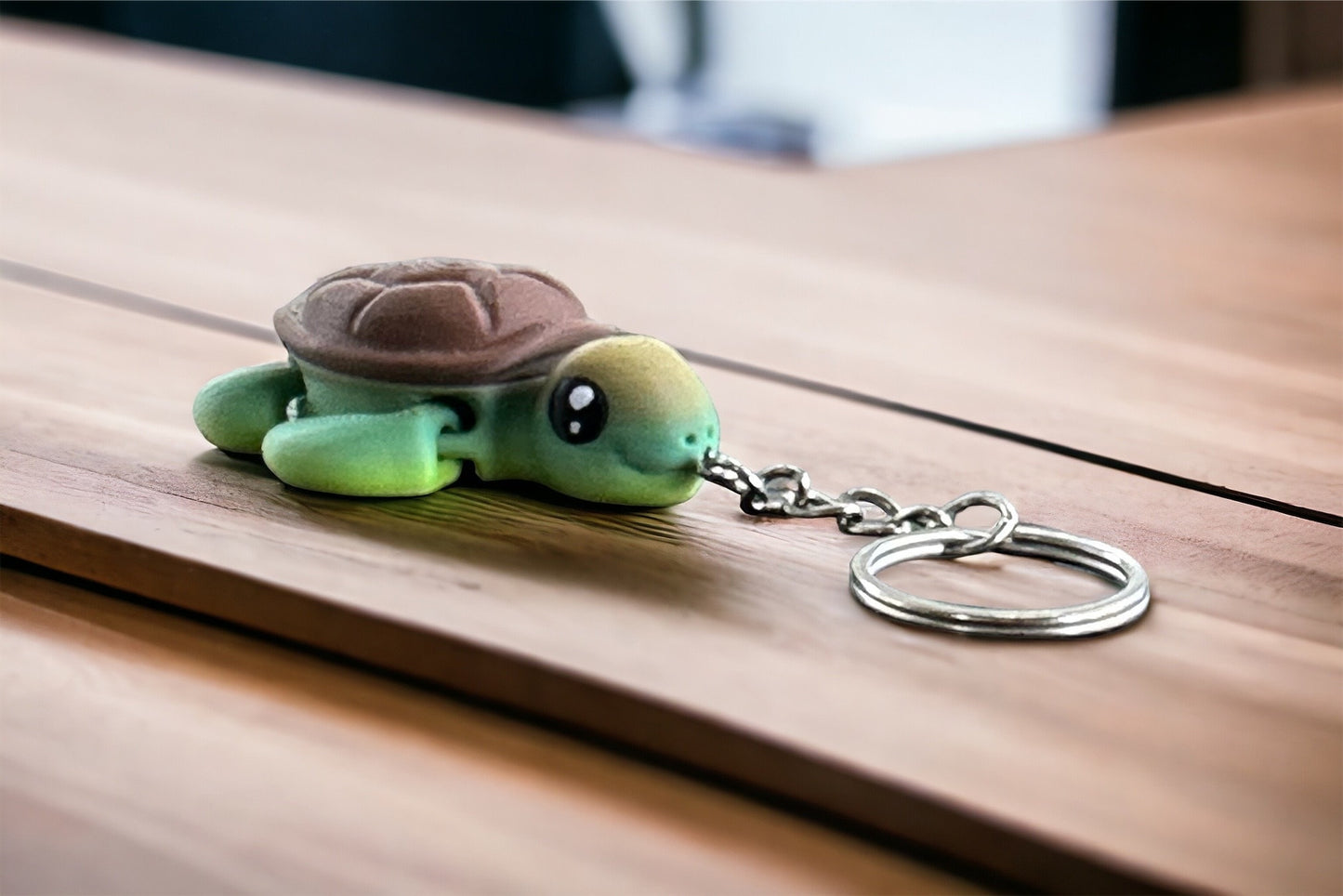 Mini Sea Turtle Keychain