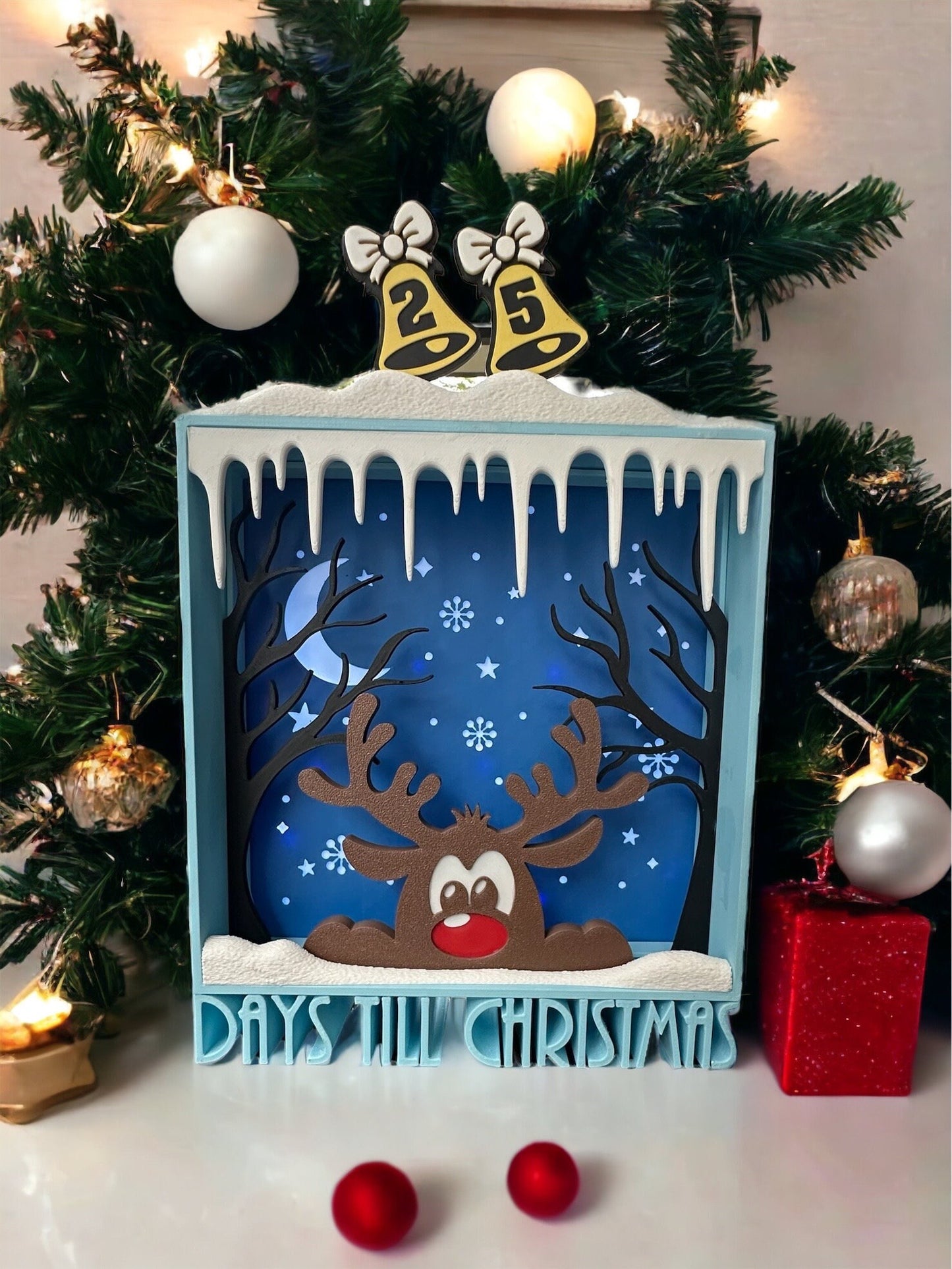 Reindeer Advent Calendar / 3D Printed Advent Calendar